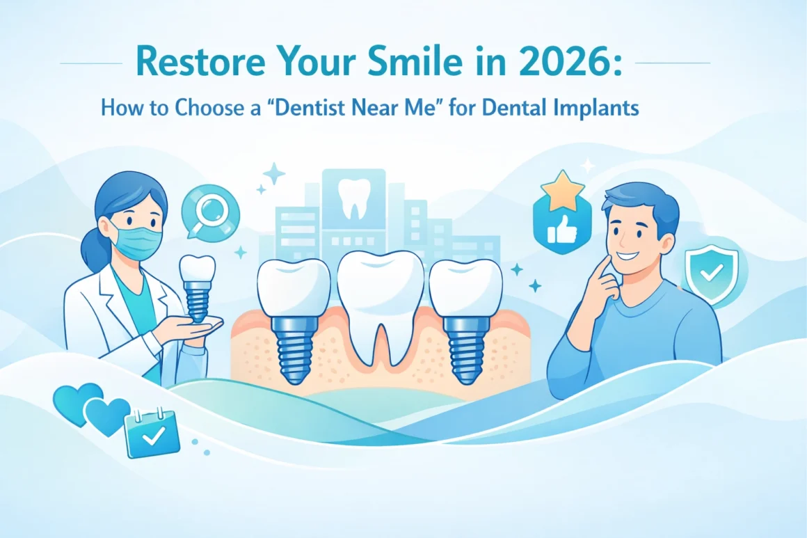 Restore Your Smile in 2026: How to Choose a ‘Dentist Near Me’ for Dental Implants