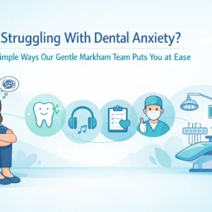 Struggling With Dental Anxiety? 5 Simple Ways Our Gentle Markham Team Puts You at Ease