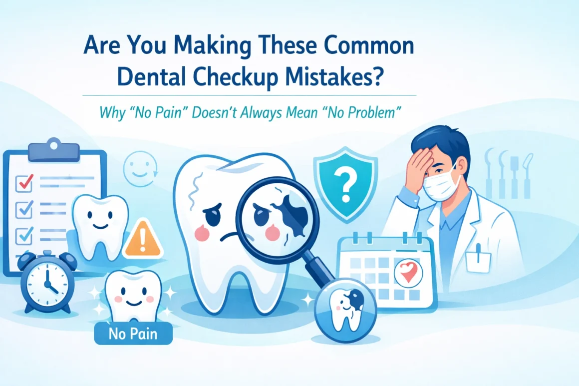 Are You Making These Common Dental Checkup Mistakes? Why “No Pain” Doesn’t Always Mean “No Problem”